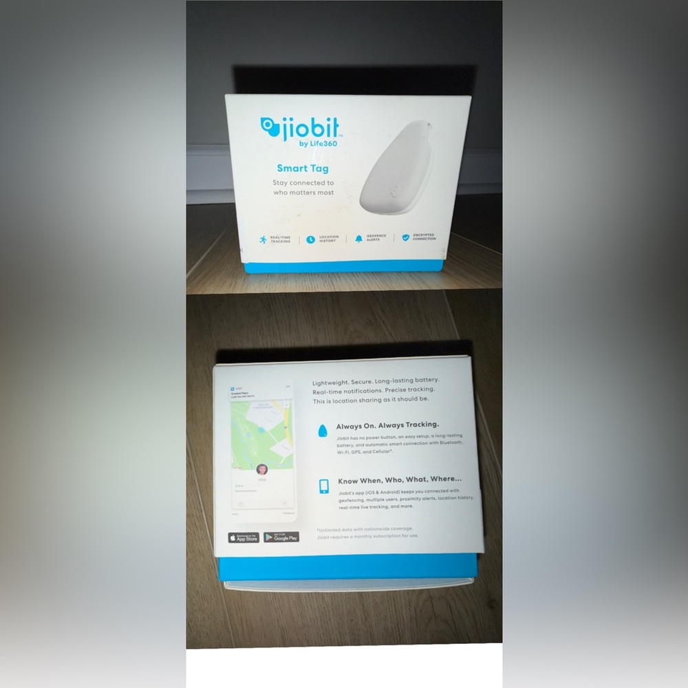 TWO JIOBIT by Life360 GPS Trackers